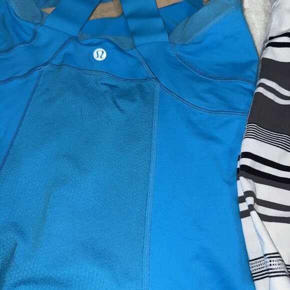 Lot of 6 Women's Lululemon Tops Tank Tops Racer Back Yoga Workout Size 6 - Picture 11 of 11